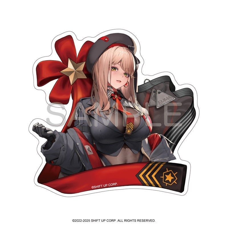(Goods - Sticker) GODDESS OF VICTORY: NIKKE Gun Girl Sticker Emma: Tactical Upgrade