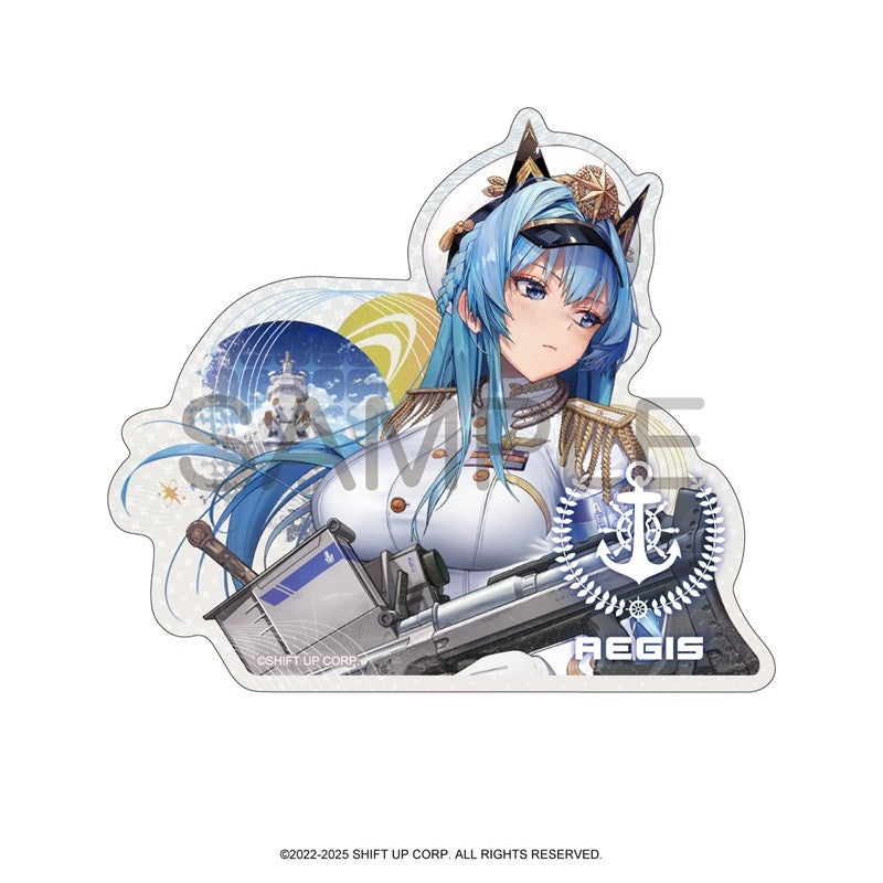 (Goods - Sticker) GODDESS OF VICTORY: NIKKE Gun Girl Sticker Helm