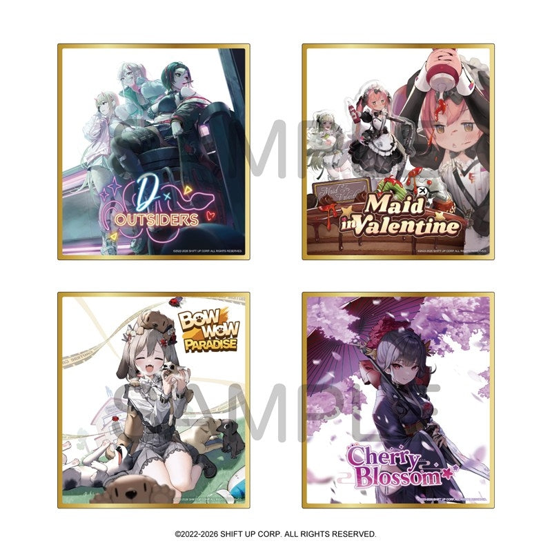 (Goods - Art Board) GODDESS OF VICTORY: NIKKE The Archive Record vol. 1 Acrylic Clear Art Board (Blind Box -Single)