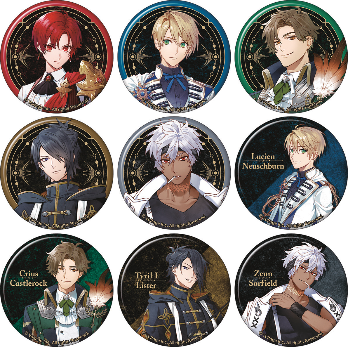 [even if Tempest] Button Badge (Blind Box -Single)