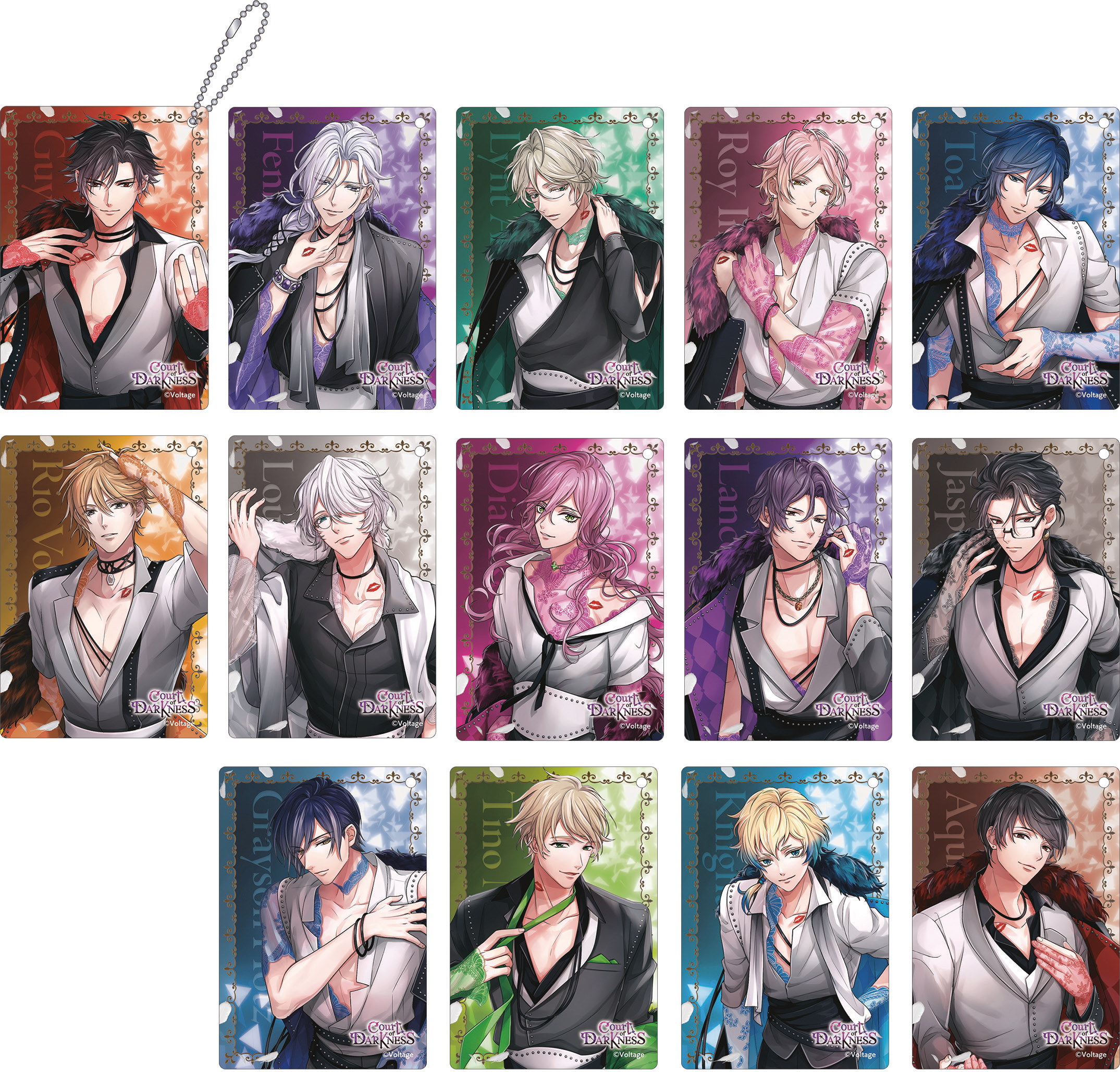 [Court of Darkness] Acrylic Card (Blind Box -Single)