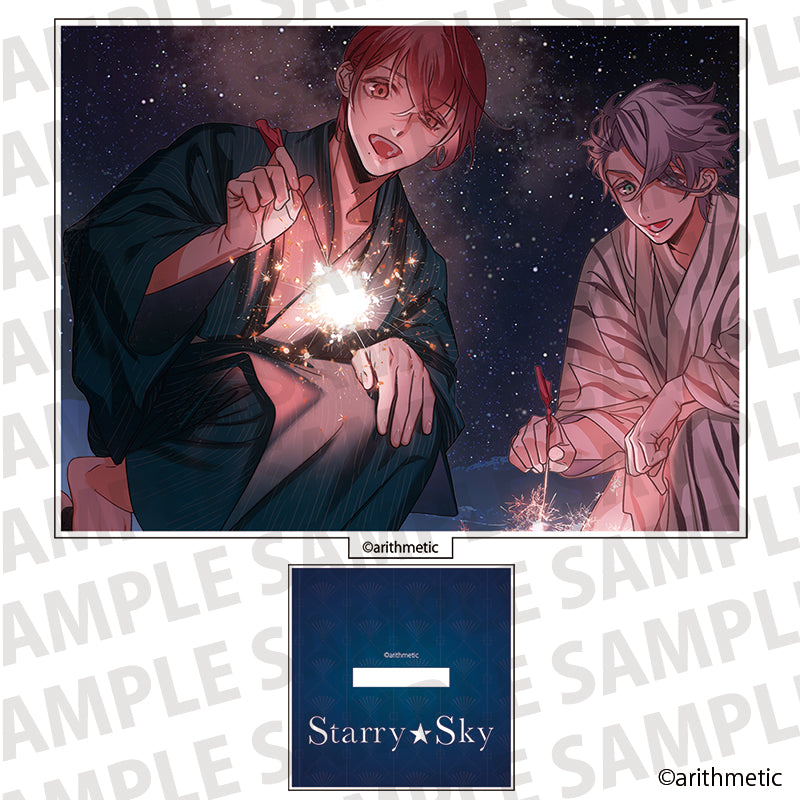 (Goods - Acrylic Stand) Starry☆Sky Card Style Acrylic Stand AGF 2025 You & Kazuki