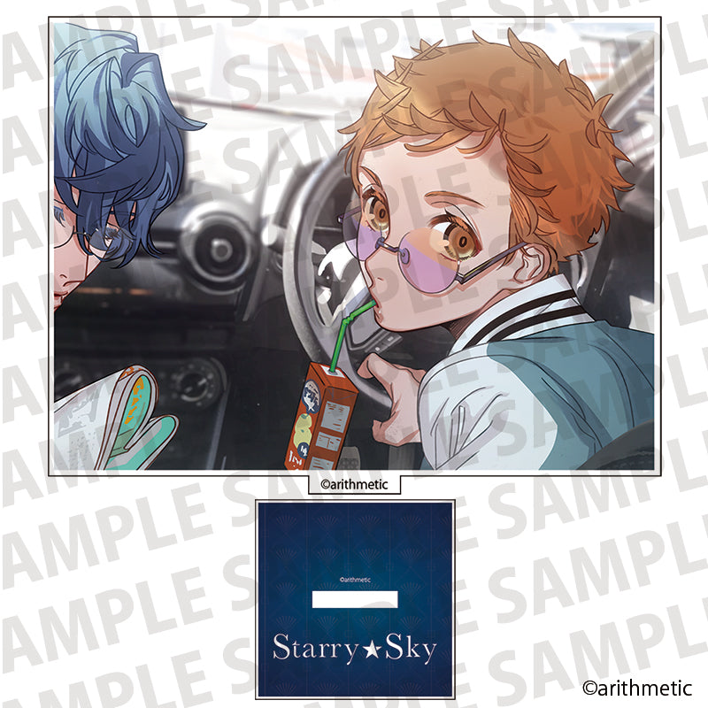 (Goods - Acrylic Stand) Starry☆Sky Card Style Acrylic Stand AGF 2025 Iku & Naoshi