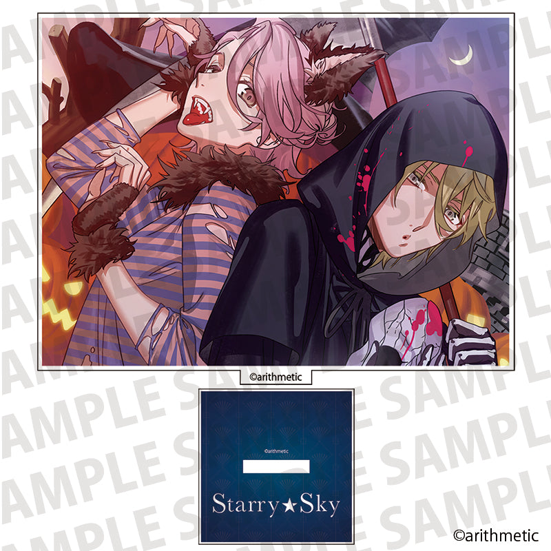 (Goods - Acrylic Stand) Starry☆Sky Card Style Acrylic Stand AGF 2025 Hayato & Ryuunosuke