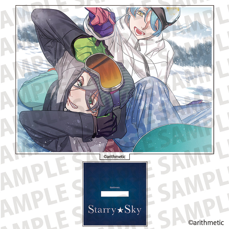 (Goods - Acrylic Stand) Starry☆Sky Card Style Acrylic Stand AGF 2025 Kazuki & Homare