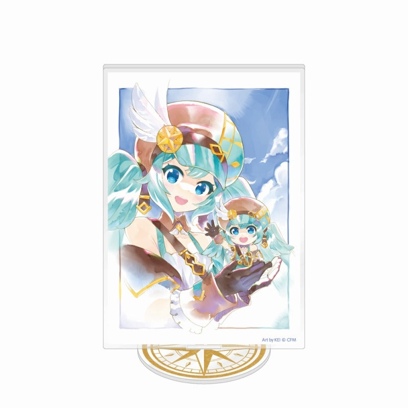 (Goods - Acrylic Stand) Nendoroid Hatsune Miku 100th Commemorative Exhibition Acrylic Stand (C)