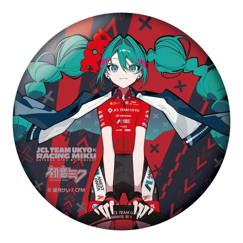 (Goods - Badge) Racing Miku 2025 JCL TEAM UKYO Cheering Ver. BIG Button Badge