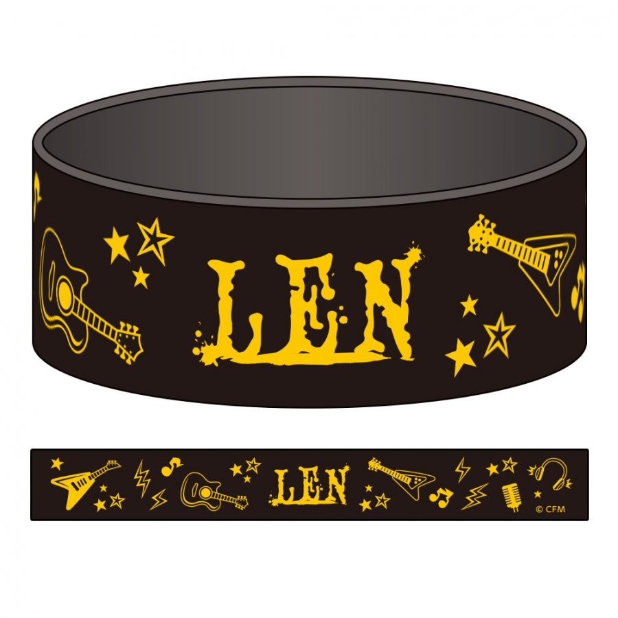 (Goods - Accessory) VOCALOID Rubber Wristband Band Ver. Kagamine Len