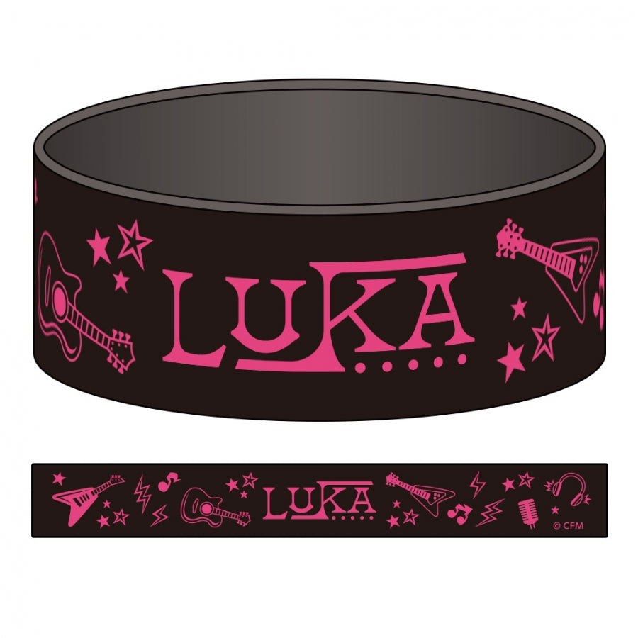 (Goods - Accessory) VOCALOID Rubber Wristband Band Ver. Megurine Luka