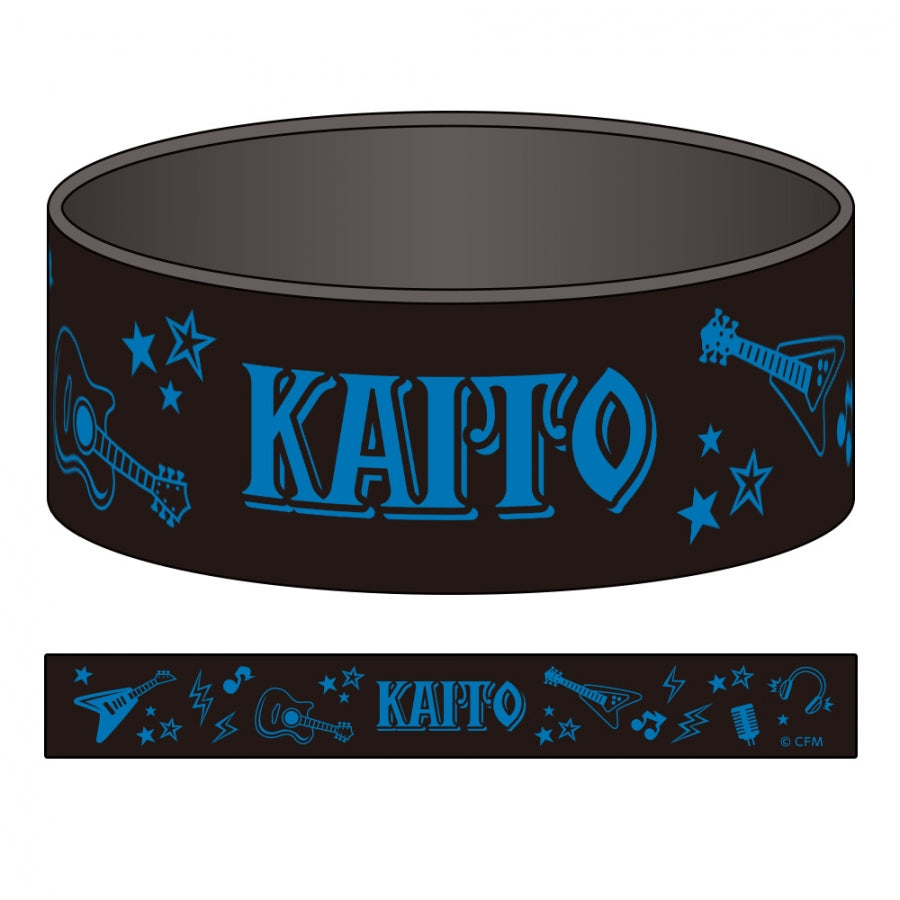 (Goods - Accessory) VOCALOID Rubber Wristband Band Ver. KAITO