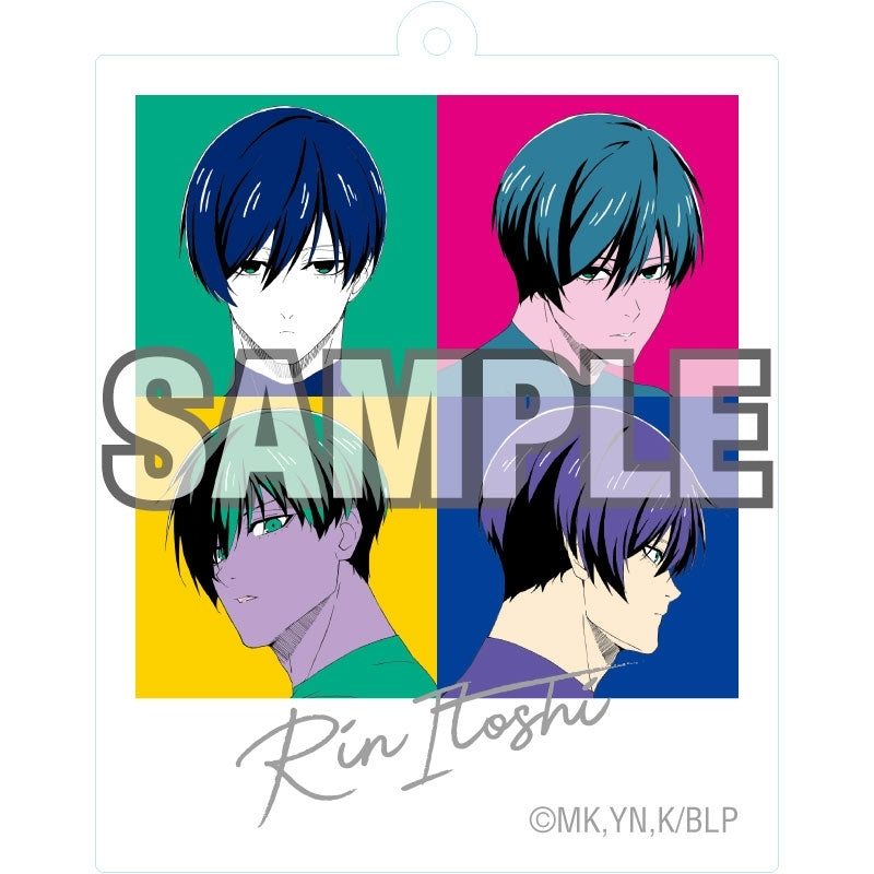[Blue Lock] Acrylic Keychain Pop Art (Rin Itoshi)