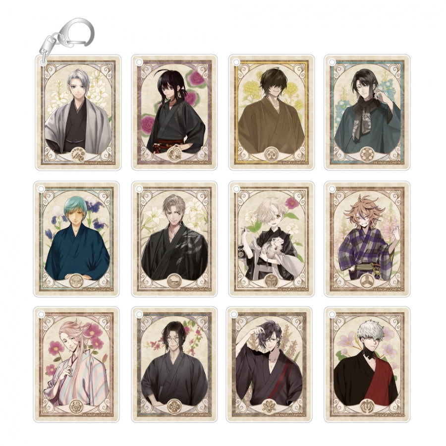 [Touken Ranbu] -ONLINE- Flower Calendar Picture Scroll Vol.5 Acrylic Keychain (Blind Box -Single)