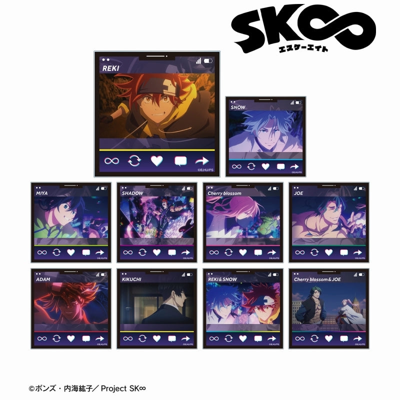 [SK8 the Infinity] Trading SNS Style Acrylic Card (Blind Box -Singles)