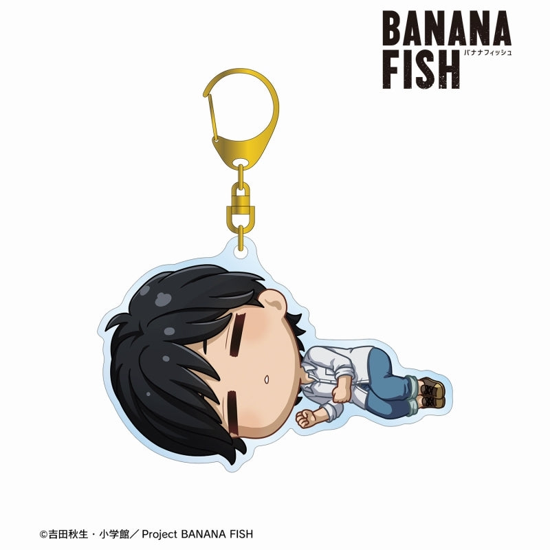 [BANANA FISH] Eiji Okumura Chibikoro BIG Acrylic Keychain