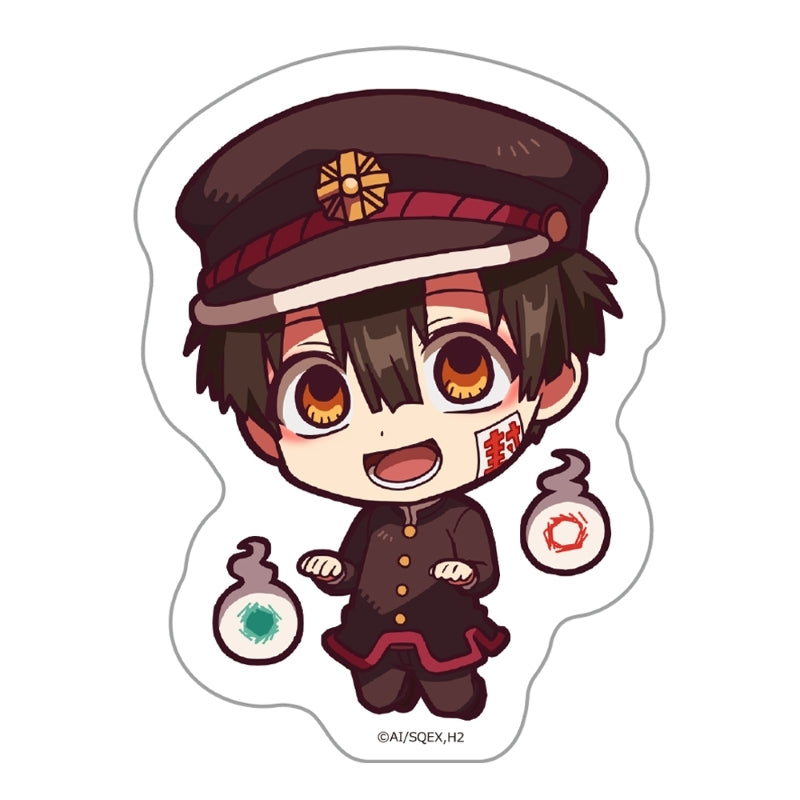 (Goods - Sticker) TV Anime Toilet-Bound Hanako-kun Die-cut Sticker Hanako-kun (Chibi Character)