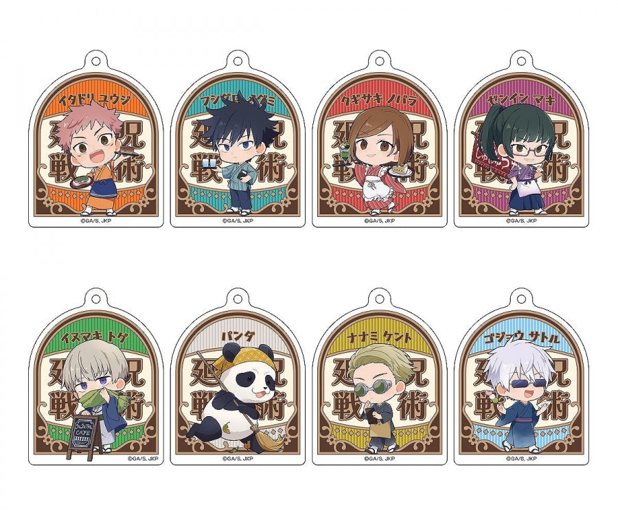[Jujutsu Kaisen] Acrylic Keychain Collection [Japanese Retro Cafe ver.] (Blind Box -Single)
