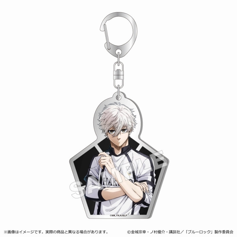 [Blue Lock] Metal Acrylic Keychain Seishiro Nagi