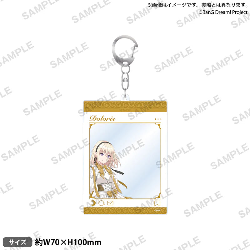 (Goods - Keychain) BanG Dream! SNS-Style Acrylic Keychain Doloris: Knight Ver.