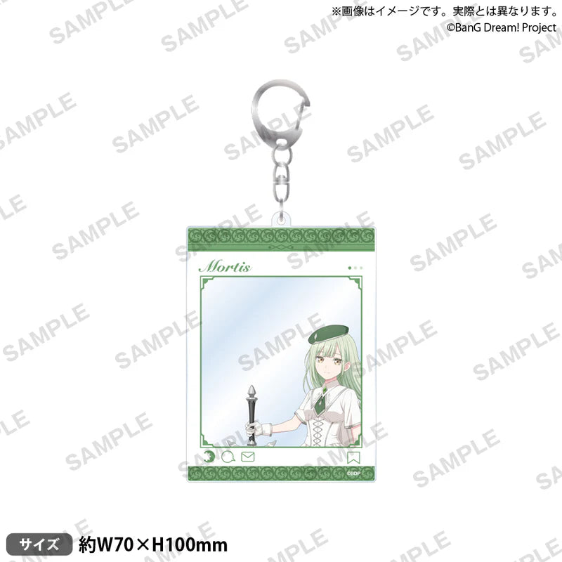 (Goods - Keychain) BanG Dream! SNS-Style Acrylic Keychain Mortis: Knight Ver.