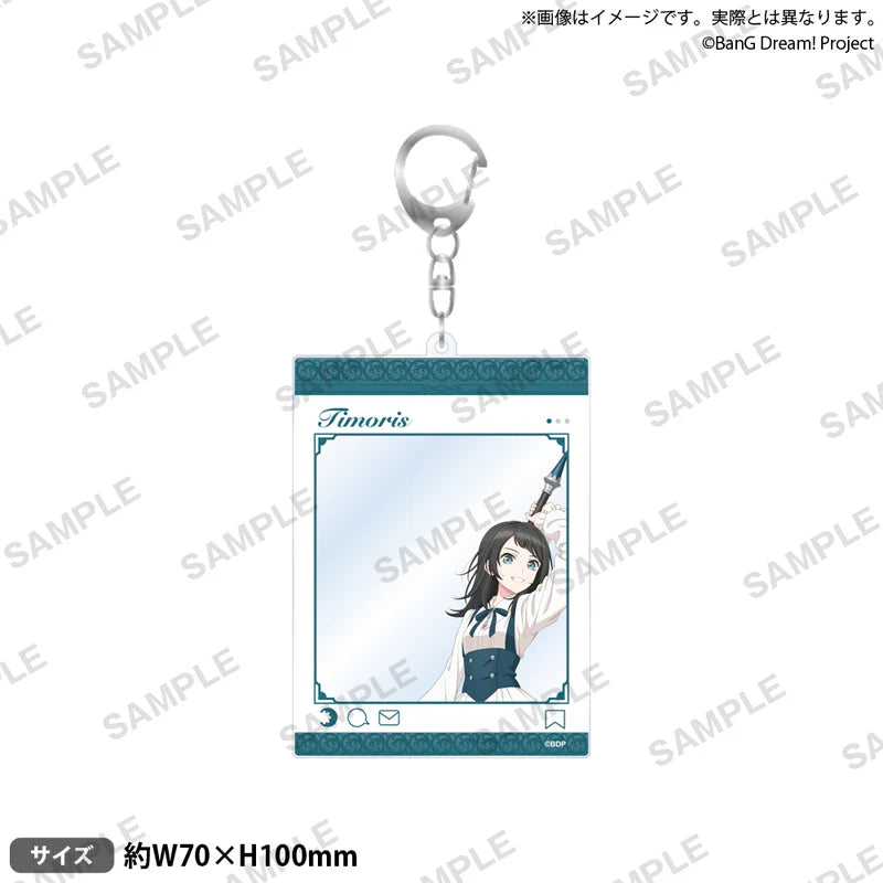 (Goods - Keychain) BanG Dream! SNS-Style Acrylic Keychain Timoris: Knight Ver.