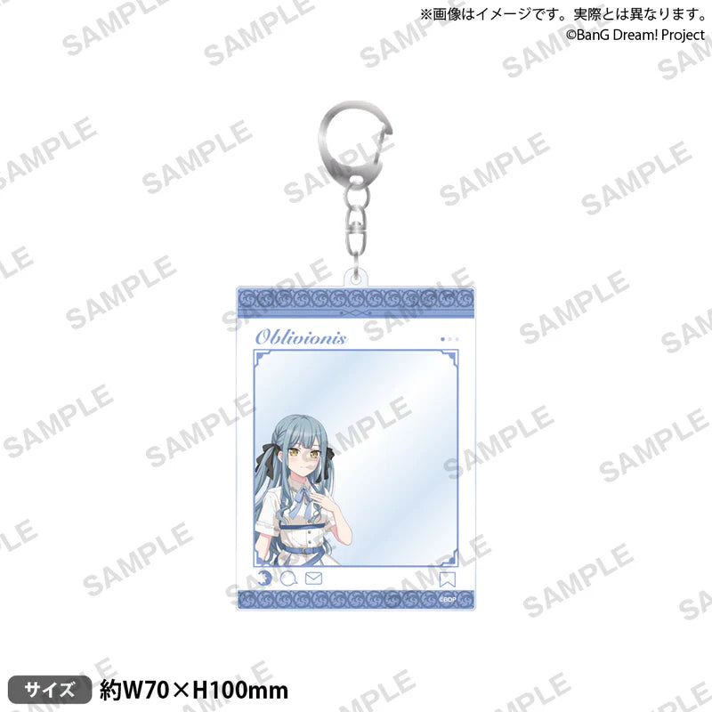 (Goods - Keychain) BanG Dream! SNS-Style Acrylic Keychain Oblivionis: Knight Ver.