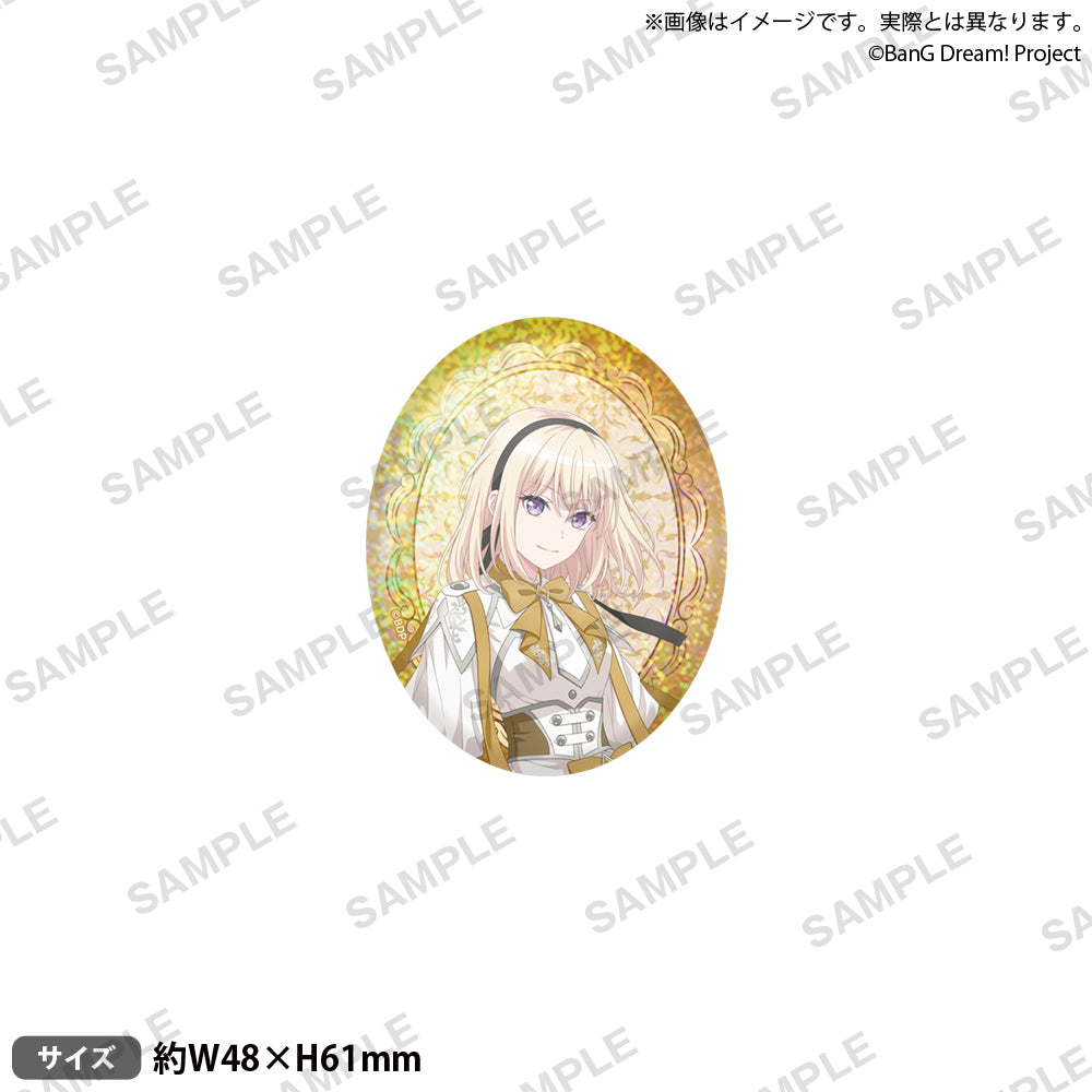 (Goods - Badge) BanG Dream! Oval Badge Doloris: Knight Ver.