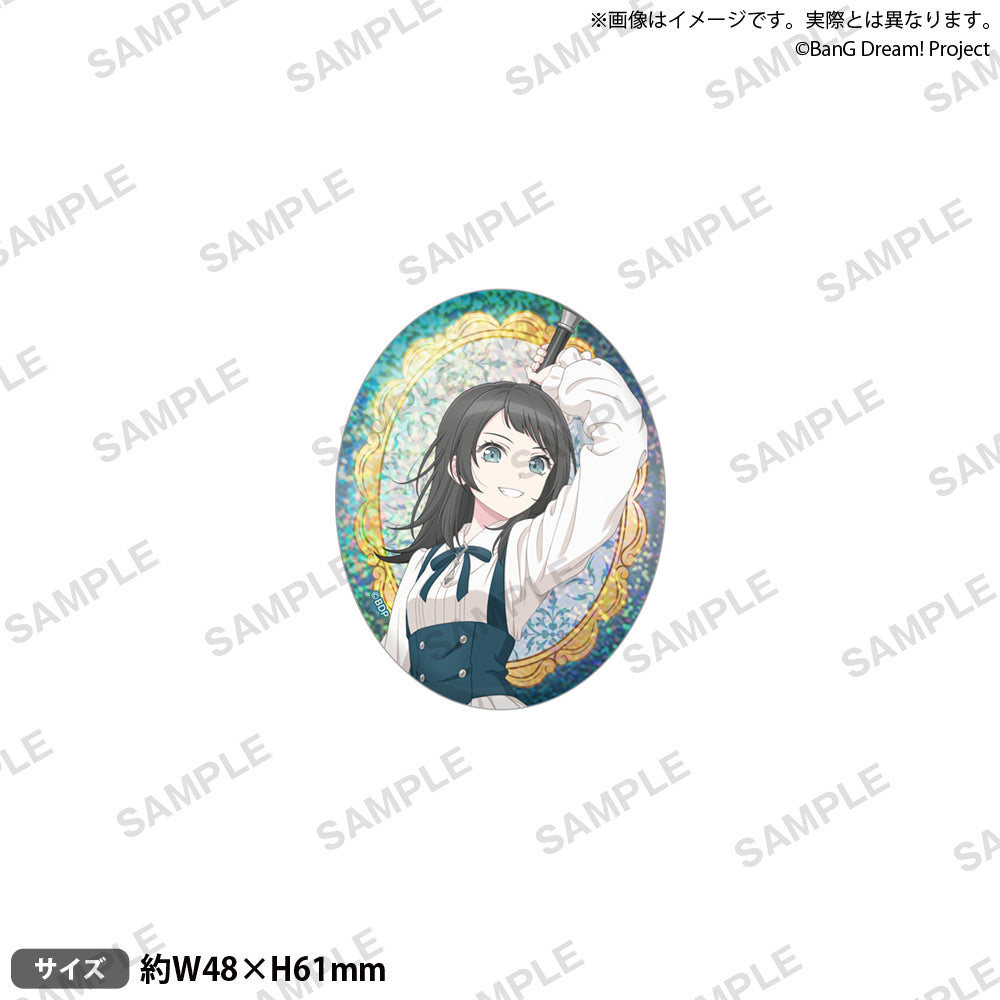 (Goods - Badge) BanG Dream! Oval Badge Timoris: Knight Ver.