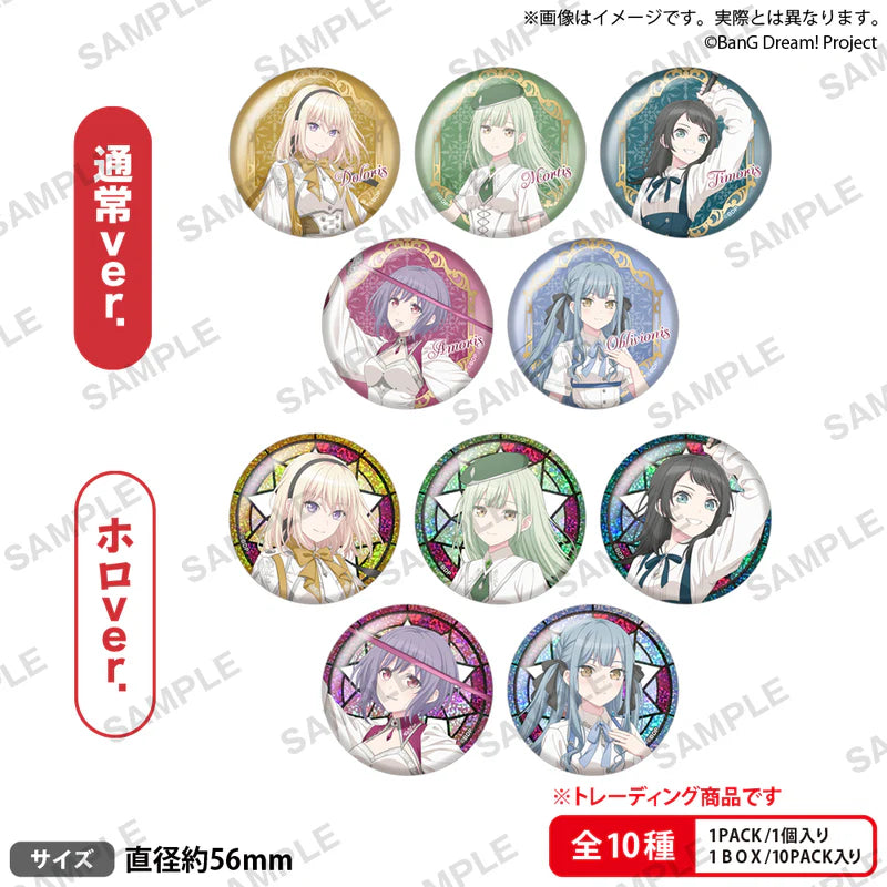 (Goods - Badge) BanG Dream! Trading Badge: Knight Ver.  (Blind Box -Single)