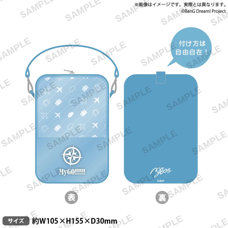 (Goods - Pouch) BanG Dream! Acrylic Stand Pouch Winter Travel Ver. Tomoro Takamatsu