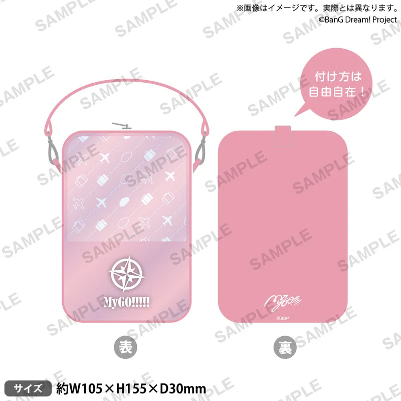 (Goods - Pouch) BanG Dream! Acrylic Stand Pouch Winter Travel Ver. Anon Chihaya