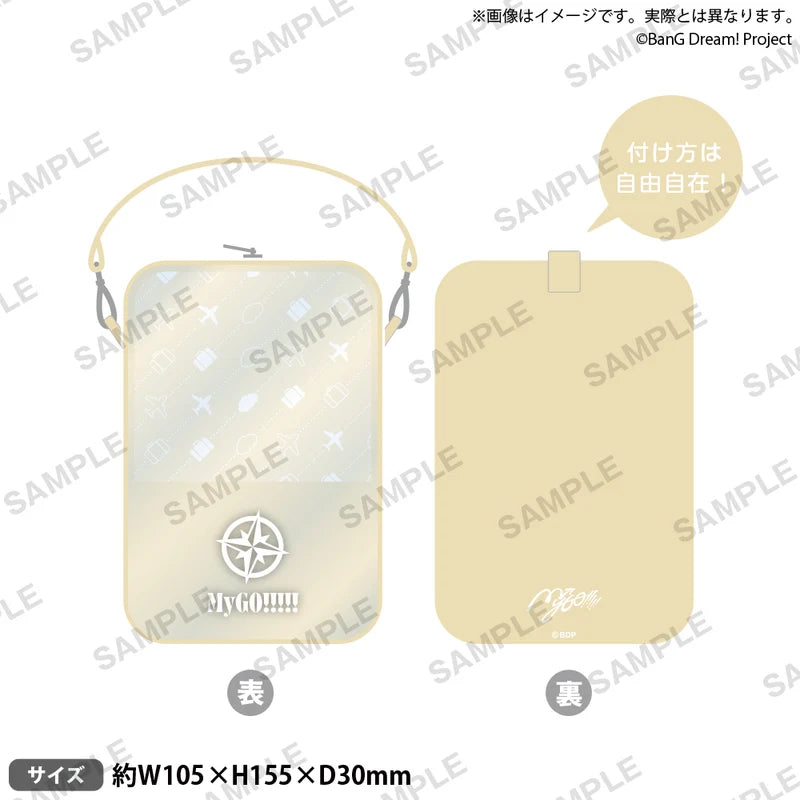 (Goods - Pouch) BanG Dream! Acrylic Stand Pouch Winter Travel Ver. Soyo Nagasaki