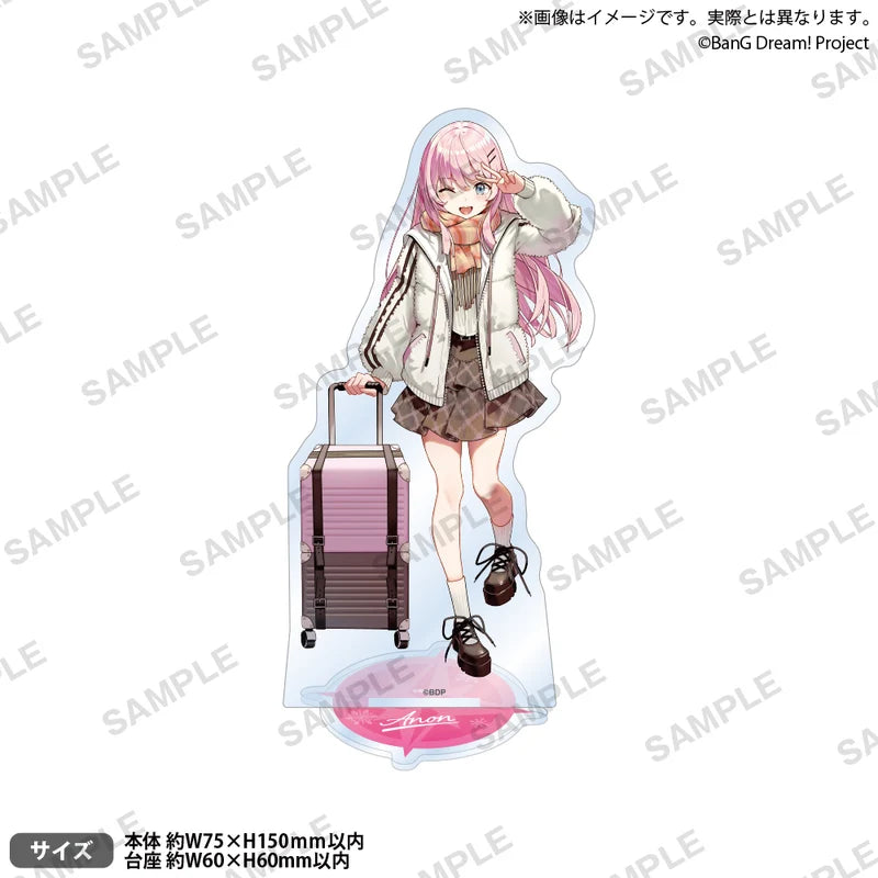 (Goods - Acrylic Stand) BanG Dream! Acrylic Stand Winter Travel Ver. Anon Chihaya
