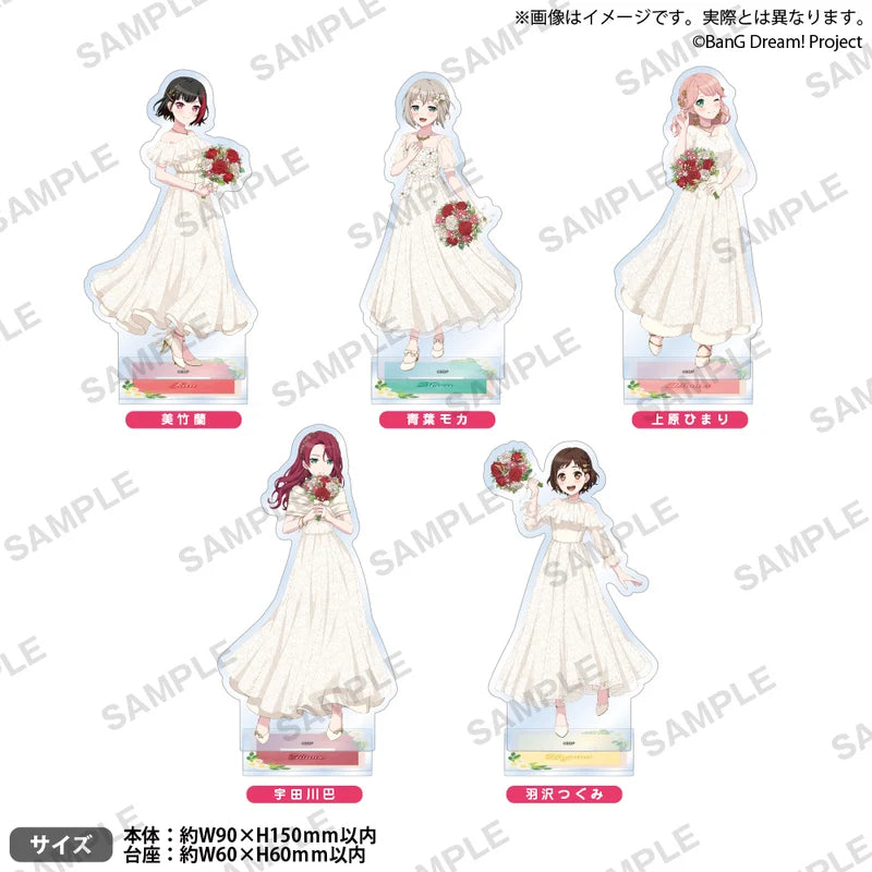 (Goods - Acrylic Stand) BanG Dream! Afterglow Acrylic Stand Flower Garden Ver. (5 Types)