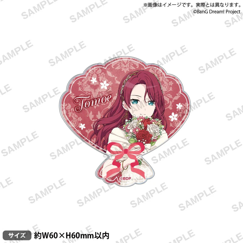 (Goods - Badge) BanG Dream! Afterglow Acrylic Badge Flower Garden Ver. (5 Types)