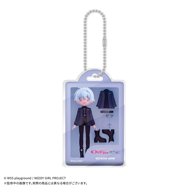 (Goods - Keychain) Anime NEEDY GIRL OVERDOSE JEWELYC! Acrylic Charm Nechika-sama