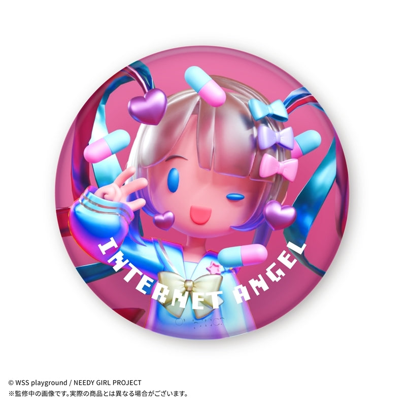 (Goods - Badge) Anime NEEDY GIRL OVERDOSE JEWELYC! Trading Button Badge (Blind Box -Single)