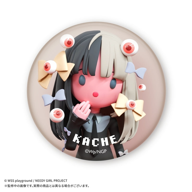 (Goods - Badge) Anime NEEDY GIRL OVERDOSE JEWELYC! Trading Button Badge (Blind Box -Single)
