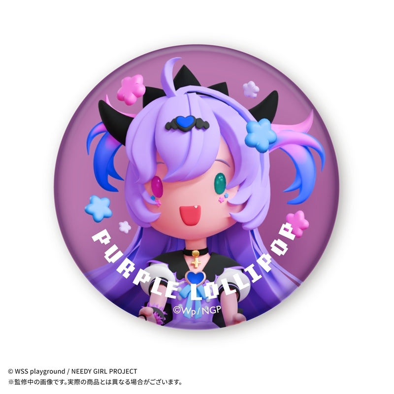 (Goods - Badge) Anime NEEDY GIRL OVERDOSE JEWELYC! Trading Button Badge (Blind Box -Single)