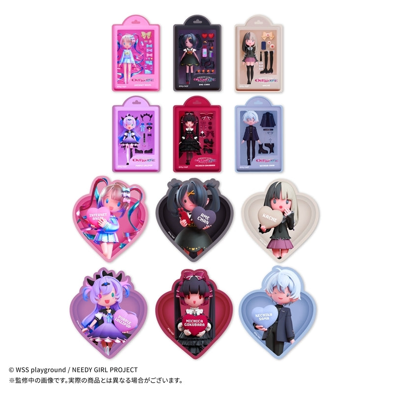 (Goods - Sticker) Anime NEEDY GIRL OVERDOSE JEWELYC! Die-cut Sticker Set