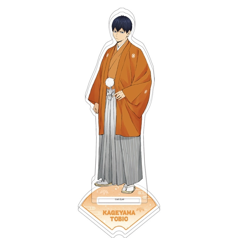 (Goods - Stand Pop) Haikyu!! Acrylic Stand Tobio Kageyama Karasuno/Inarizaki New Year Ver.
