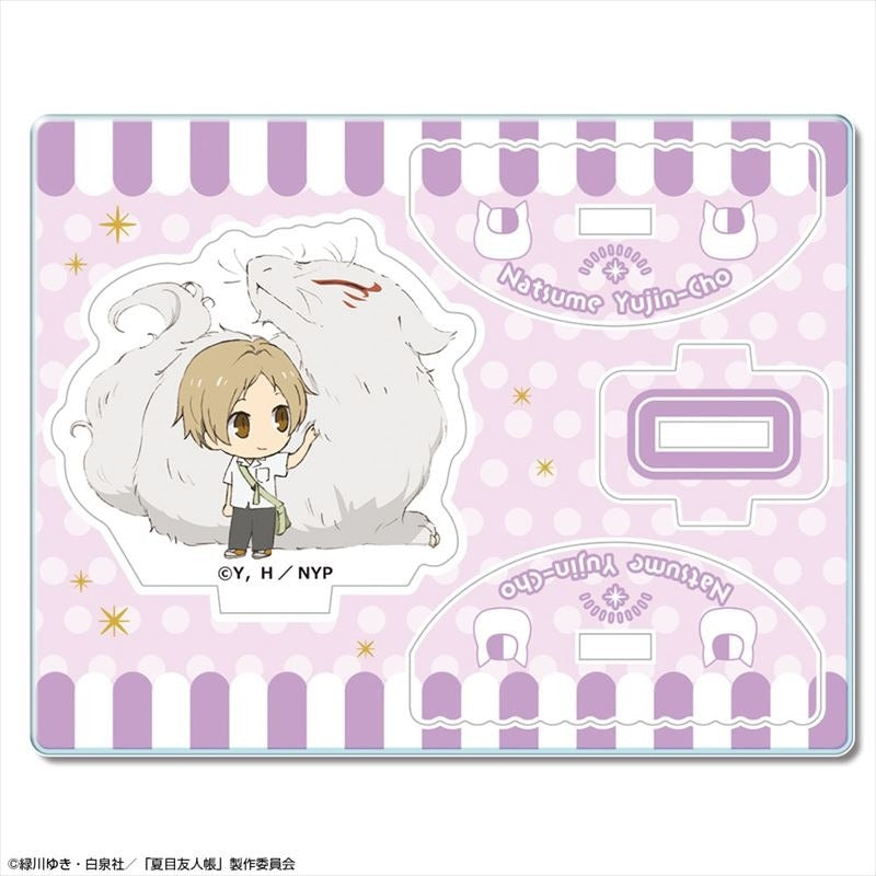(Goods - Acrylic Stand) [Natsume's Book of Friends] Yuratto Acrylic Figure Ver. 2 Design 04 (Takashi Natsume & Madara)
