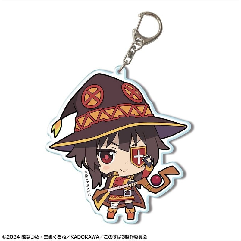 [KonoSuba!] God's Blessing on This Wonderful World! Big Acrylic Keychain Design 03 (Megumin)