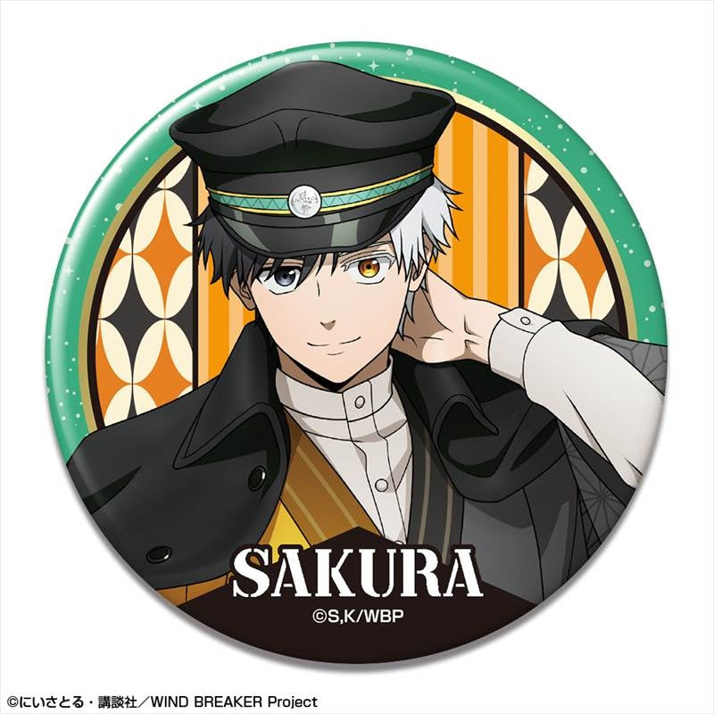 (Goods - Badge) TV Anime WIND BREAKER Set of 12 Trading Button Badge (Retro Modern ver.) (Blind Box -Single)