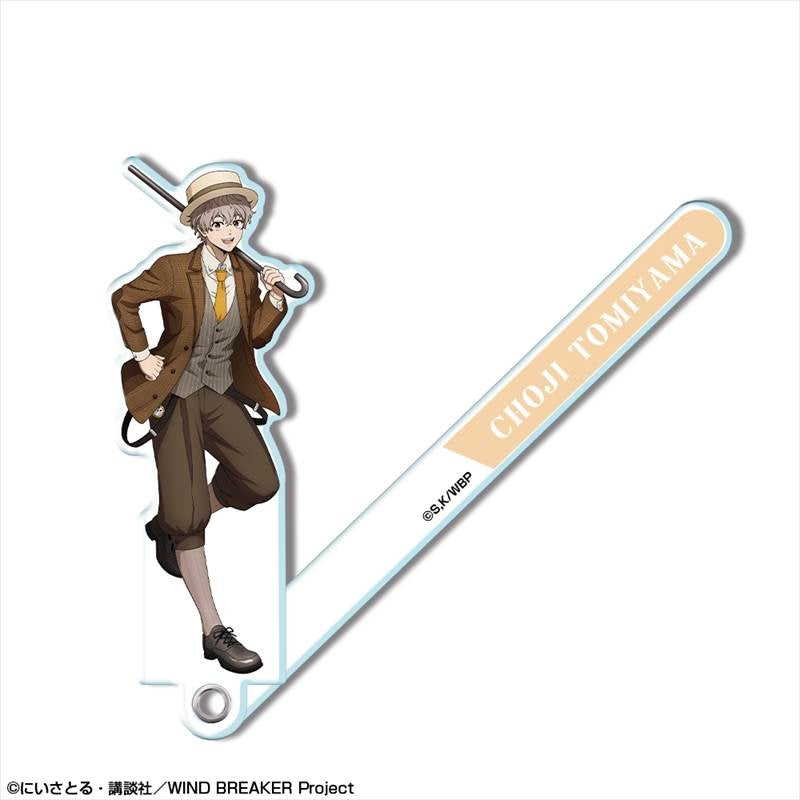 (Goods - Other) TV Anime WIND BREAKER Acrylic Photo Blocks Design 05 (Choji Tomiyama/Retro Modern ver.) (feat. Exclusive Art)