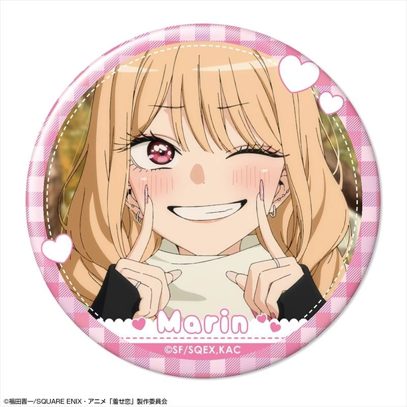 (Goods - Badge) TV Anime - My Dress-Up Darling Season 2 Button Badge Design 05 (Marin Kitagawa/E)