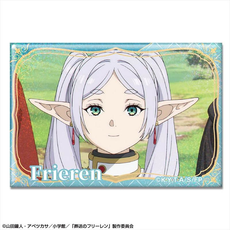 (Goods - Badge) Frieren: Beyond Journey's End TV Anime Holographic Button Badge Ver. 3 Design 01 (Frieren/A)
