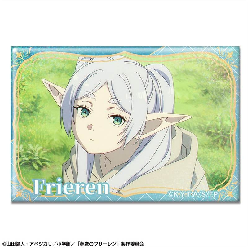 (Goods - Badge) Frieren: Beyond Journey's End TV Anime Holographic Button Badge Ver. 3 Design 02 (Frieren/B)