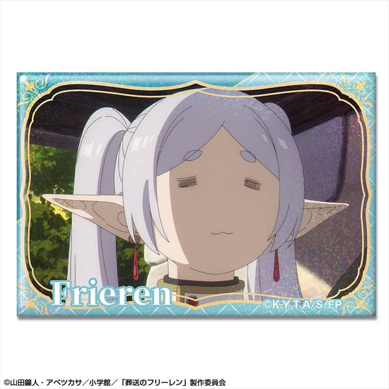(Goods - Badge) Frieren: Beyond Journey's End TV Anime Holographic Button Badge Ver. 3 Design 04 (Frieren/D)