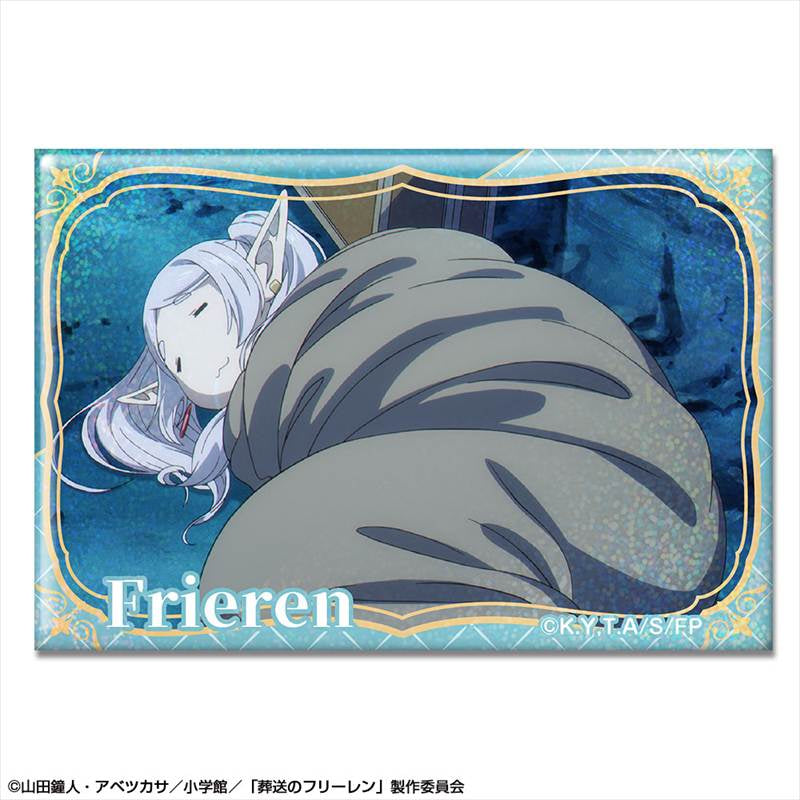 (Goods - Badge) Frieren: Beyond Journey's End TV Anime Holographic Button Badge Ver. 3 Design 05 (Frieren/E)