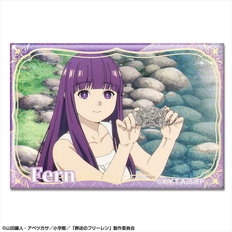 (Goods - Badge) Frieren: Beyond Journey's End TV Anime Holographic Button Badge Ver. 3 Design 11 (Fern/A)
